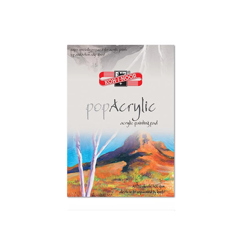 KOH-I-NOOR Pop Acrylic akril festőtömb, 400 g, A3, KOH9920