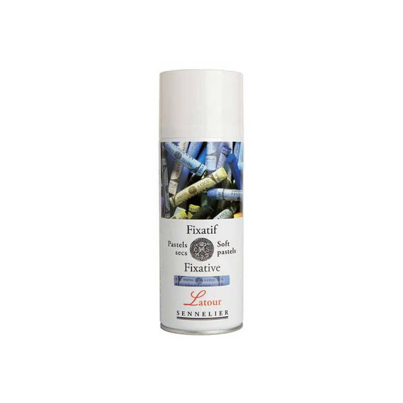 Sennelier Latour fixatív spray porpasztellhez és pasztellceruzához, 400 ml