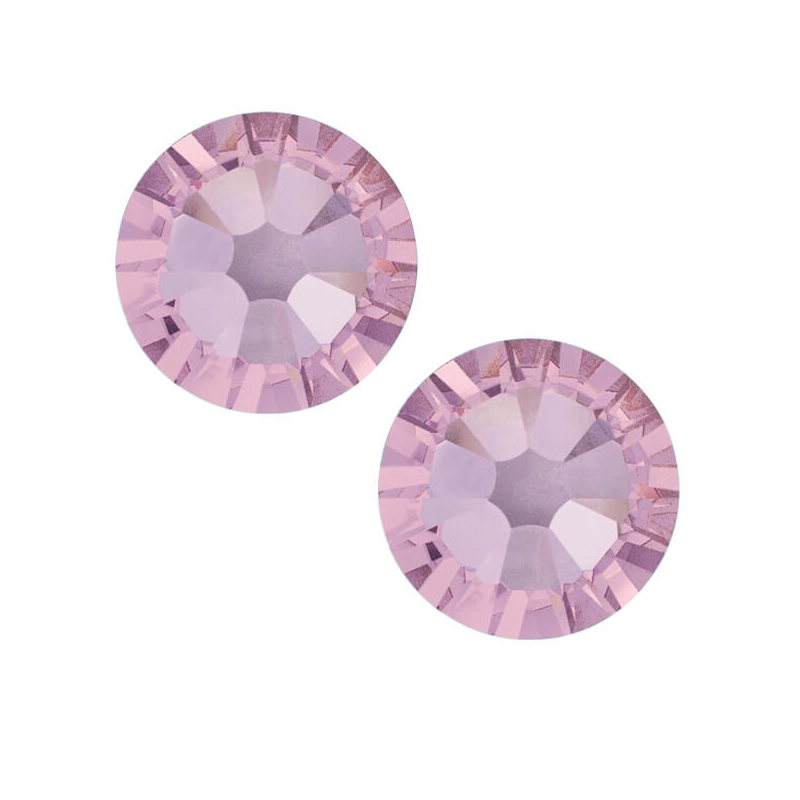 2058 Swarovski Xilion Rose ragasztható kristály, SS5 (1,8 mm) - Light Amethyst