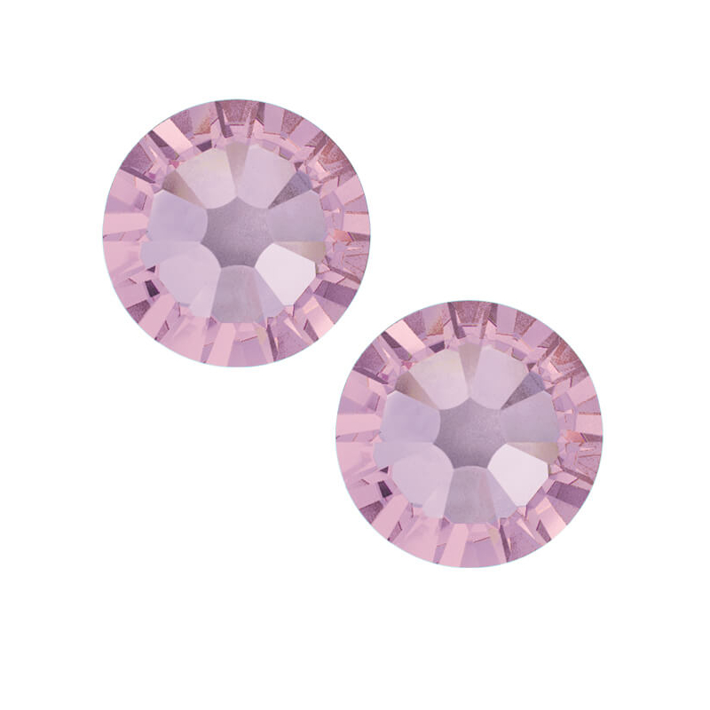 2078 Swarovski Xilion Rose Hotfix vasalható kristály, SS16 (3,9 mm) - Light Amethyst