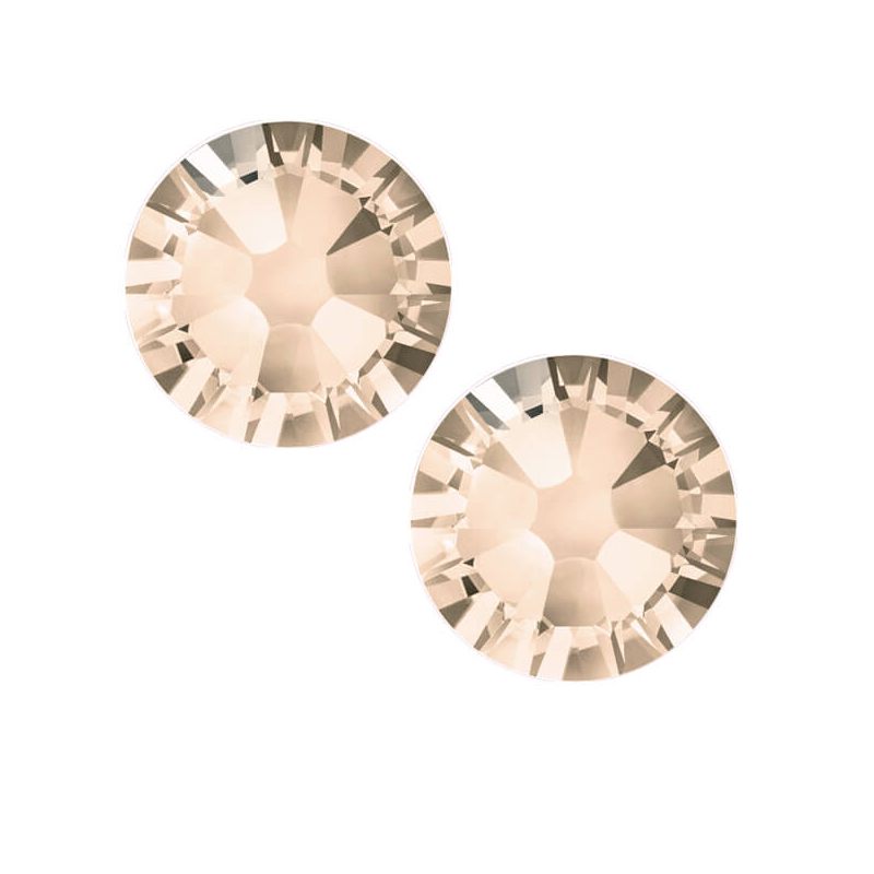 2058 Swarovski Xilion Rose ragasztható kristály, SS16 (3,9 mm) - Light Peach