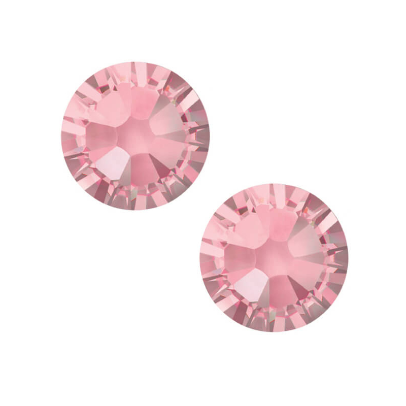 2078 Swarovski Xilion Rose Hotfix vasalható kristály, SS16 (3,9 mm) - Light Rose
