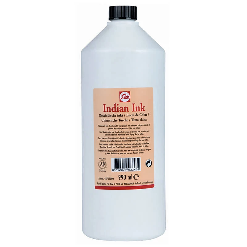 Talens Indian ink rajztinta - 990 ml