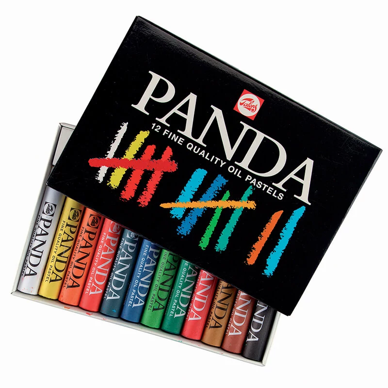 Talens Panda olajpasztell (zsírkréta) készlet - 12 db