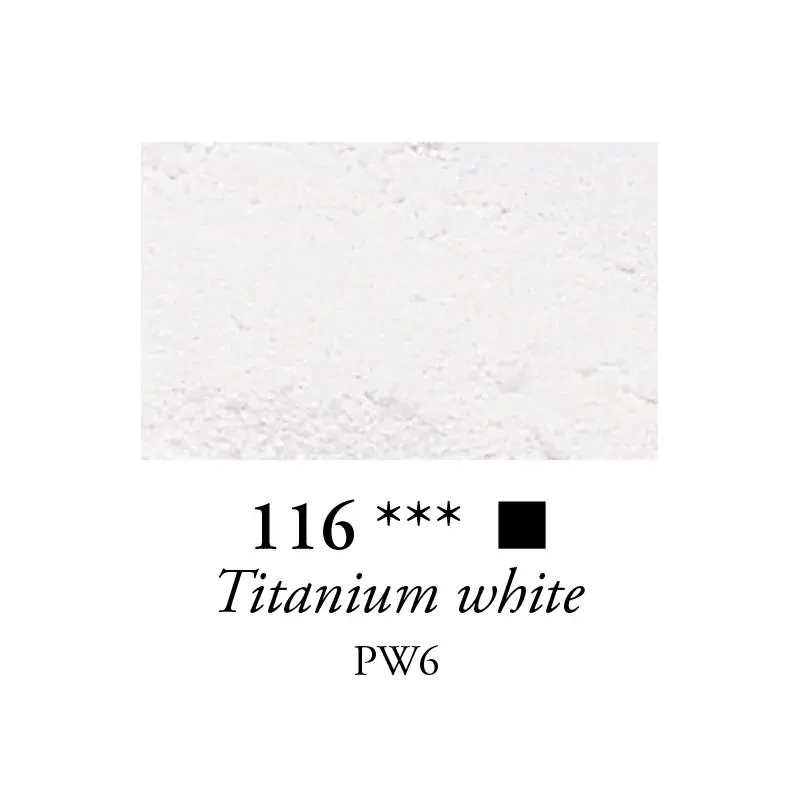 Sennelier pigment - 116, titanium white, 140 g