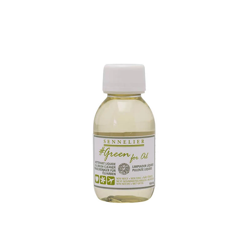 Sennelier Green for oil (környezetbarát) ecsetmosó folyadék - 100 ml