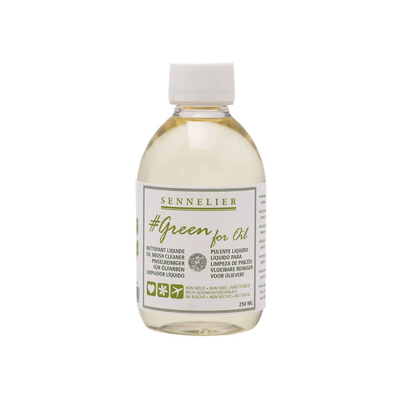 Sennelier Green for oil (környezetbarát) ecsetmosó folyadék - 250 ml
