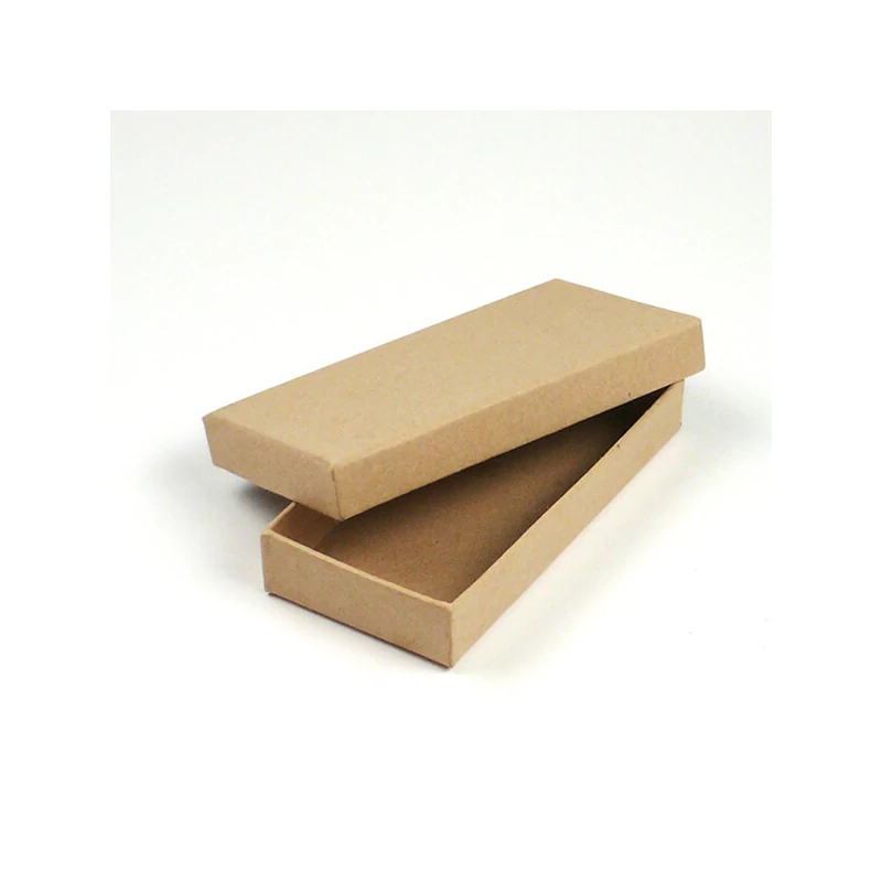 Papírmasé doboz, lapos - 12x6x2 cm