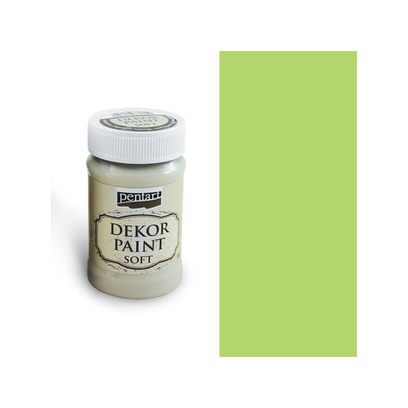 Pentart Dekor Paint Chalky, 100 ml - pisztácia