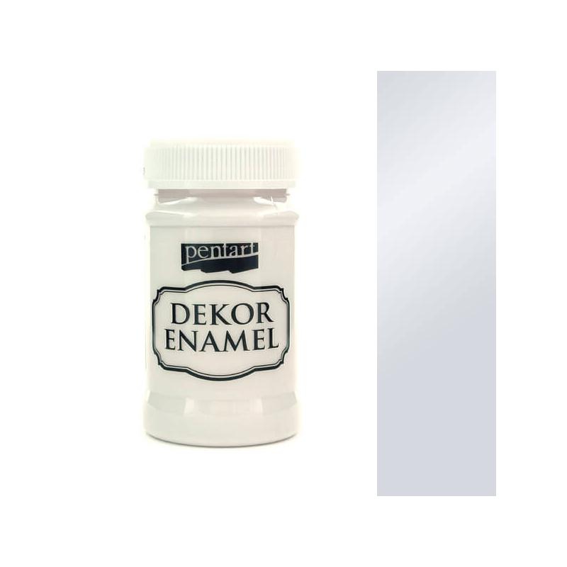 Dekor zománcfesték, 100 ml - törtfehér