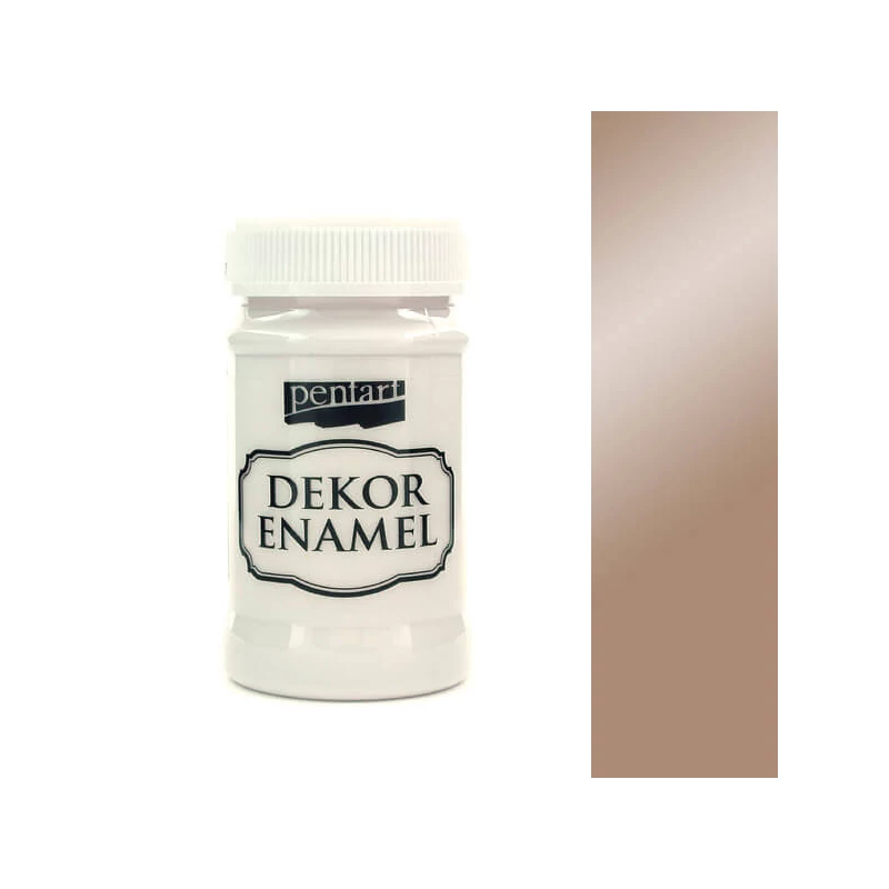 Dekor zománcfesték, 100 ml - cappuccino