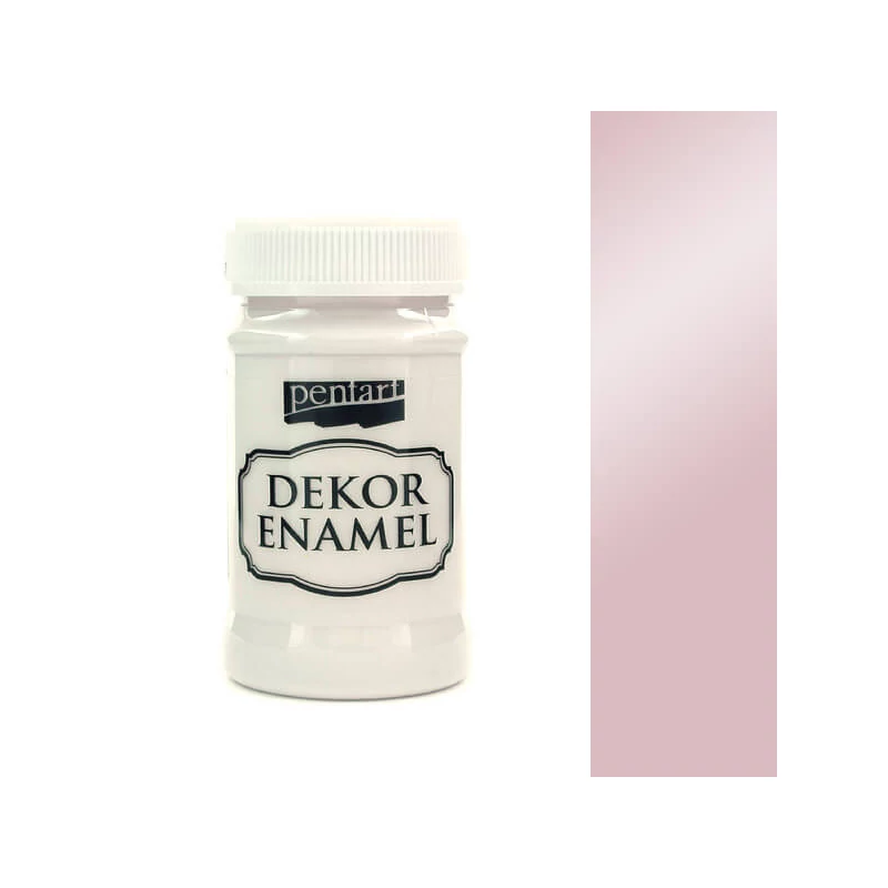 Dekor zománcfesték, 100 ml - viktoriánus rózsaszín