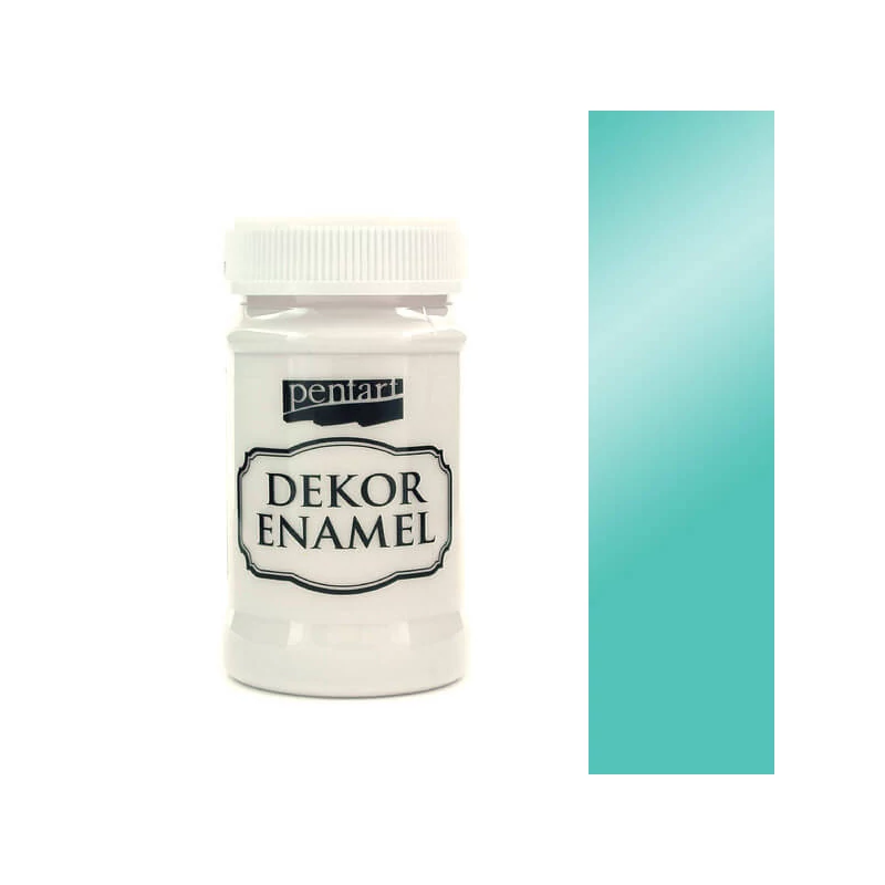 Dekor zománcfesték, 100 ml - menta