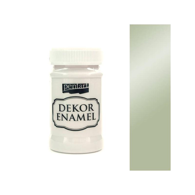 Dekor zománcfesték, 100 ml - zuzmózöld