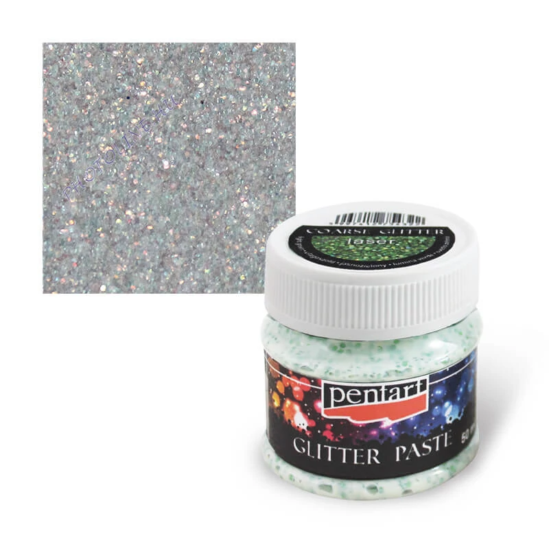 Glitterpaszta finom, 50 ml - irizáló