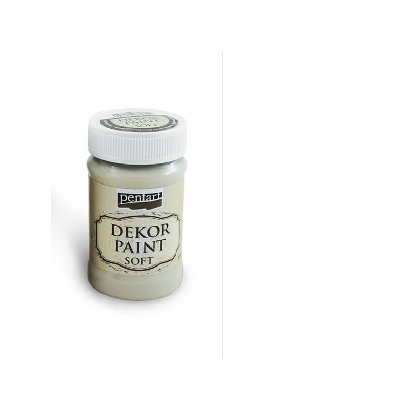 Pentart Dekor Paint Chalky, 100 ml - fehér