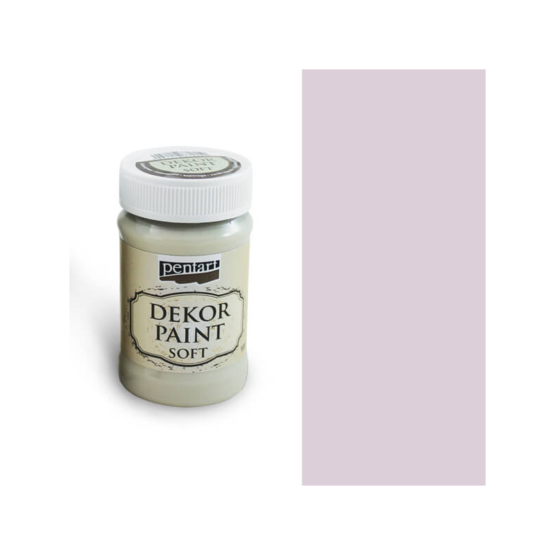 Pentart Dekor Paint Chalky, 100 ml - Viktoriánus rózsaszín