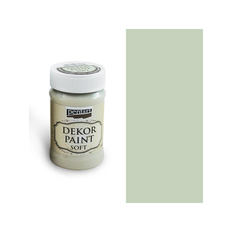 Pentart Dekor Paint Chalky, 100 ml - zuzmózöld