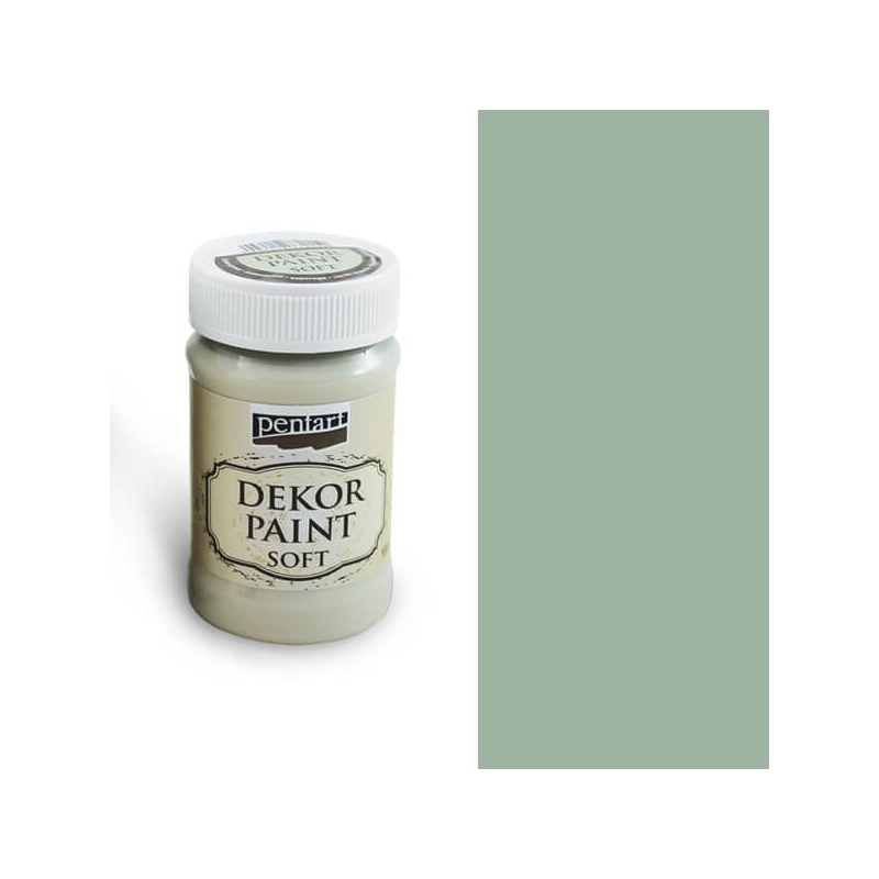 Pentart Dekor Paint Chalky, 100 ml - country-zöld