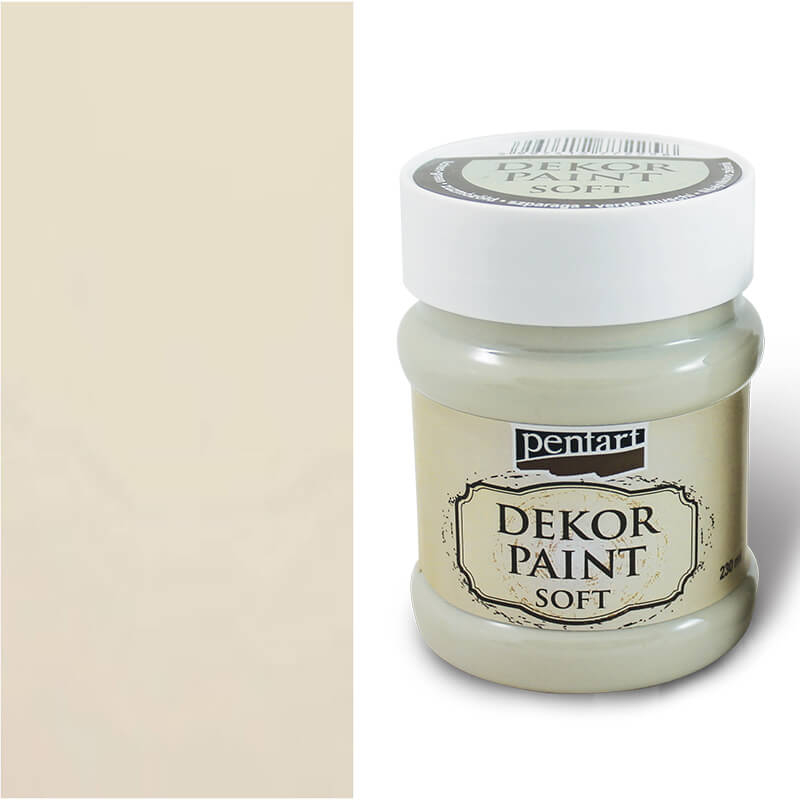 Pentart Dekor Paint Chalky, 230 ml - barack