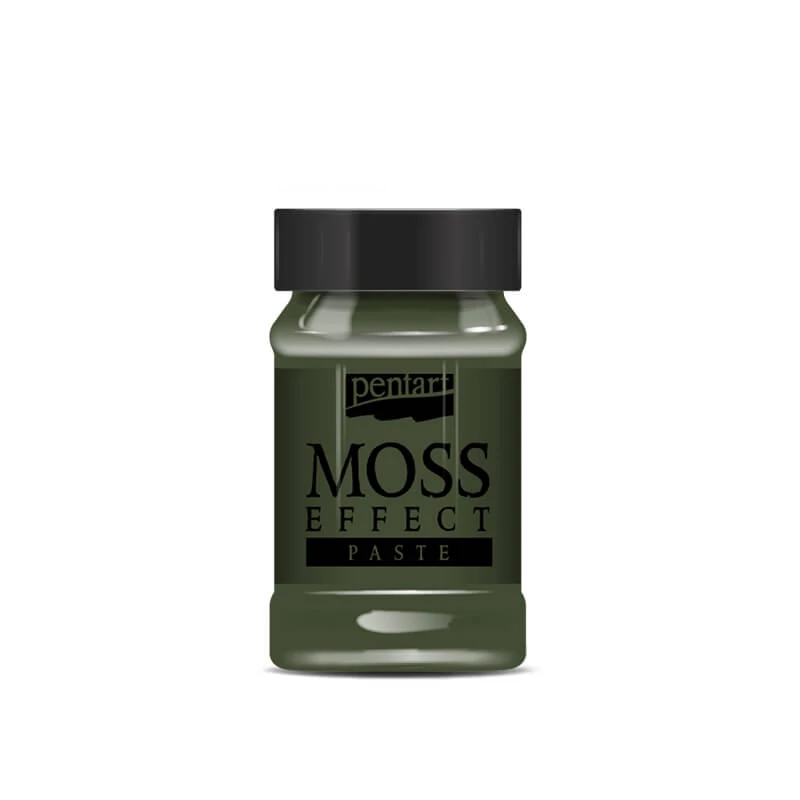Pentart, moha hatású paszta, 100 ml - sötétzöld