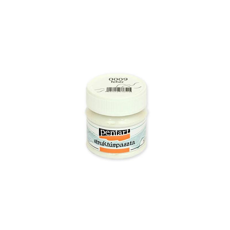 Pentart struktúrpaszta, 50 ml - fehér