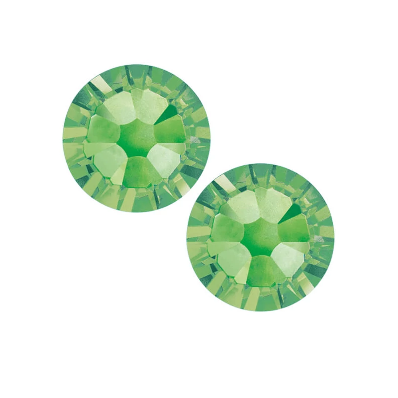 2038 Swarovski Xilion Rose Hotfix vasalható kristály, SS10 (2,8 mm) - Peridot
