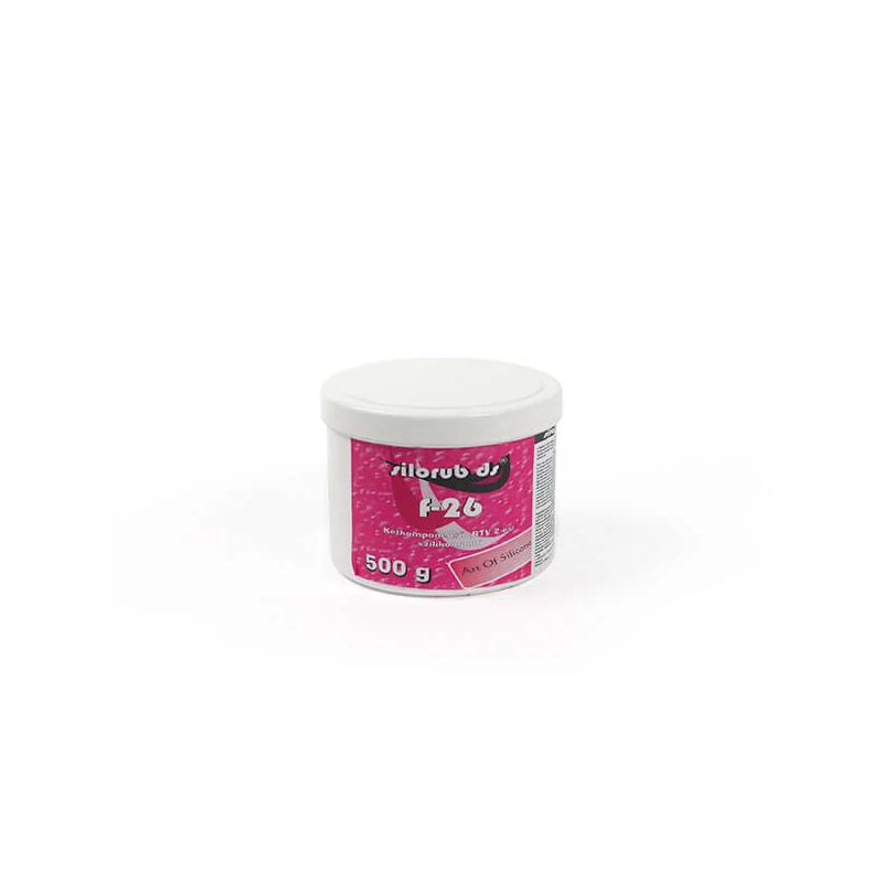 Kétkomponensű (RTV-2) szilikongumi formakészítéshez, Silorub DS - F-26, 500 g