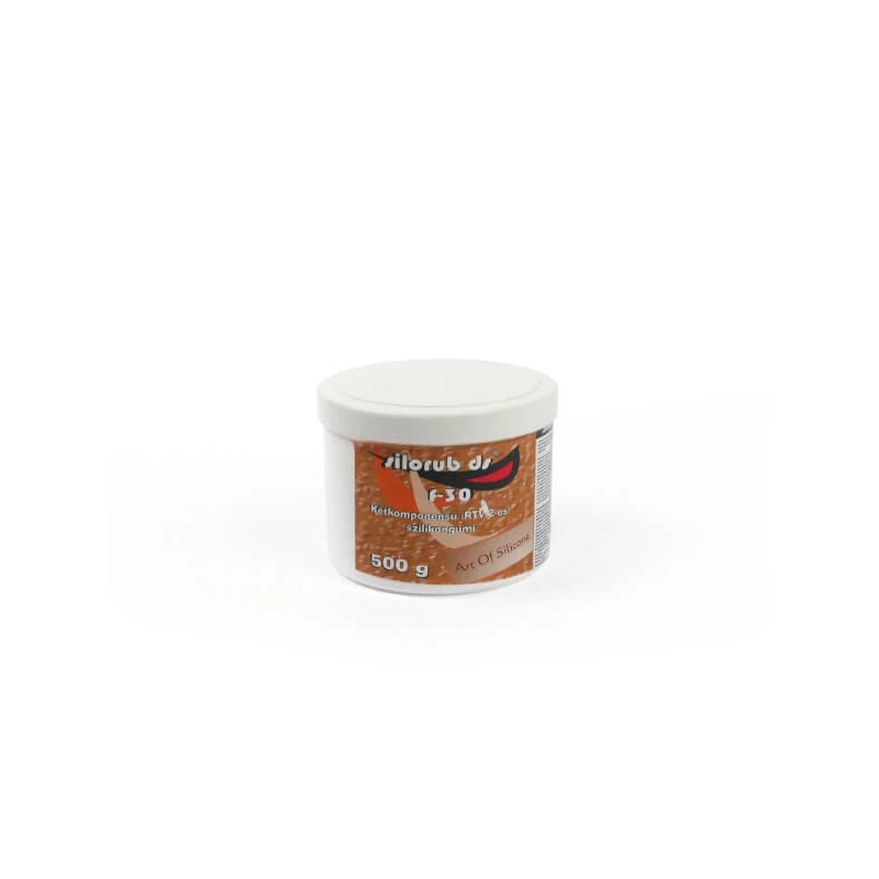 Kétkomponensű (RTV-2) szilikongumi formakészítéshez, Silorub DS - F-30, 500 g