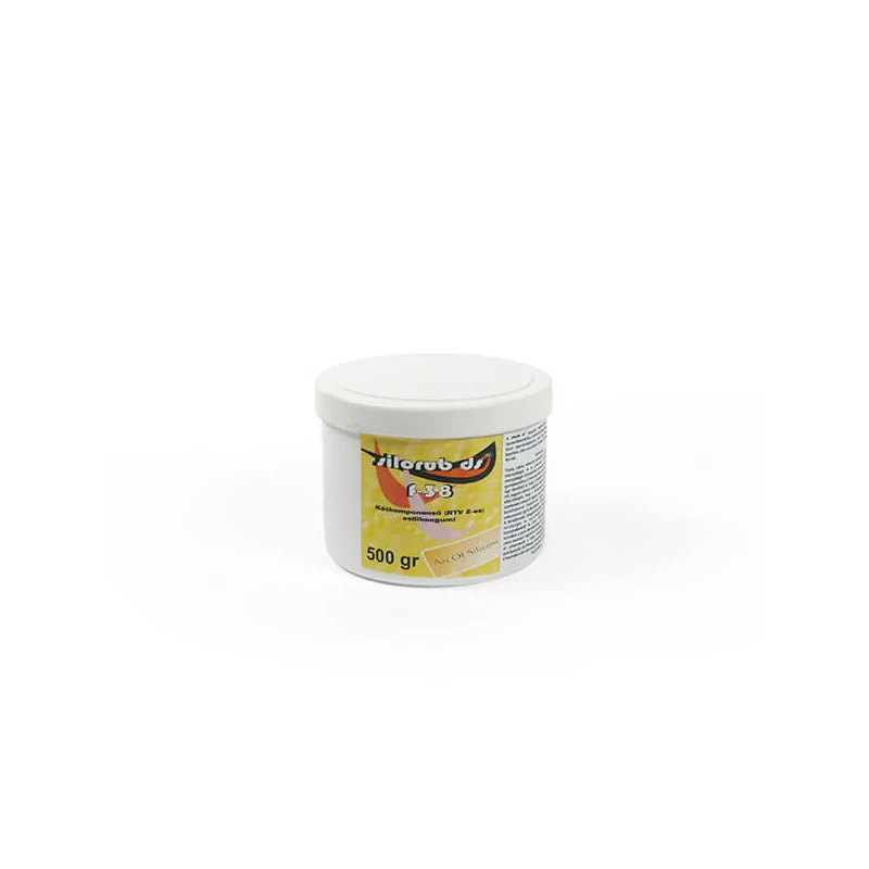 Kétkomponensű (RTV-2) szilikongumi formakészítéshez, Silorub DS - F-38, 500 g