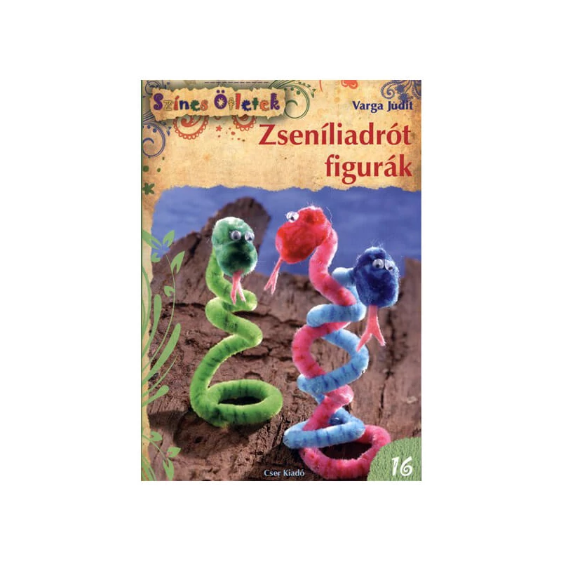 Színes ötletek 16. - Zseníliadrót figurák