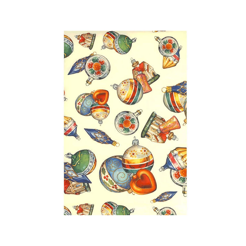 Tassotti decoupage papír - karácsonyfadíszek
