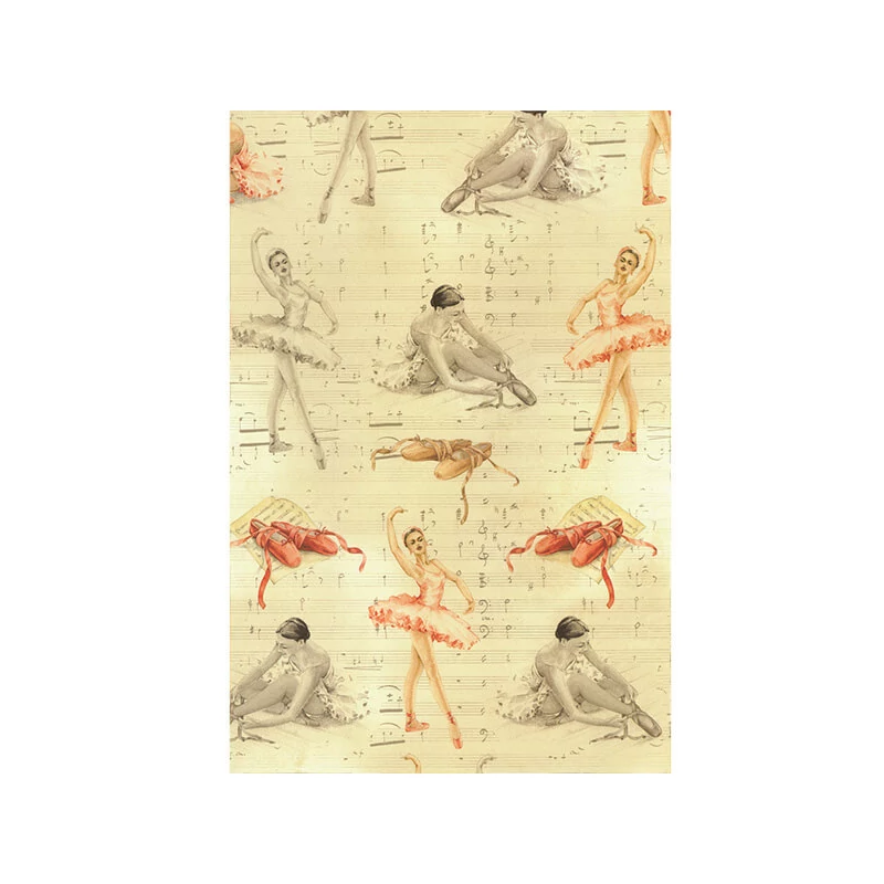 Tassotti decoupage papír - balett zene