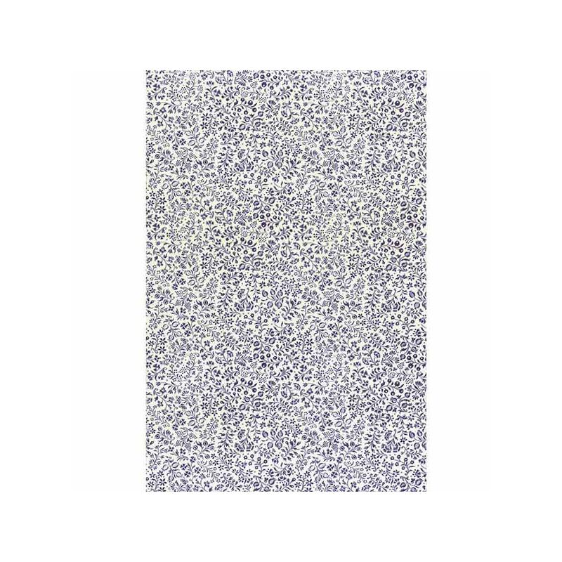 Tassotti decoupage papír - apró virágszőnyeg kék