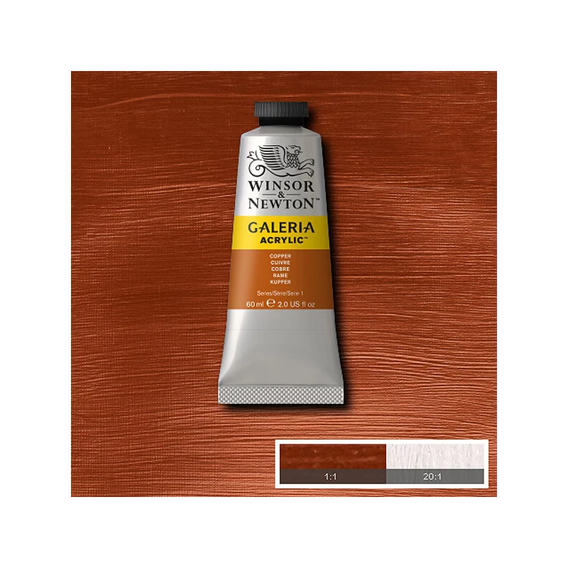 Winsor&Newton Galeria akrilfesték, 60 ml - 214, copper