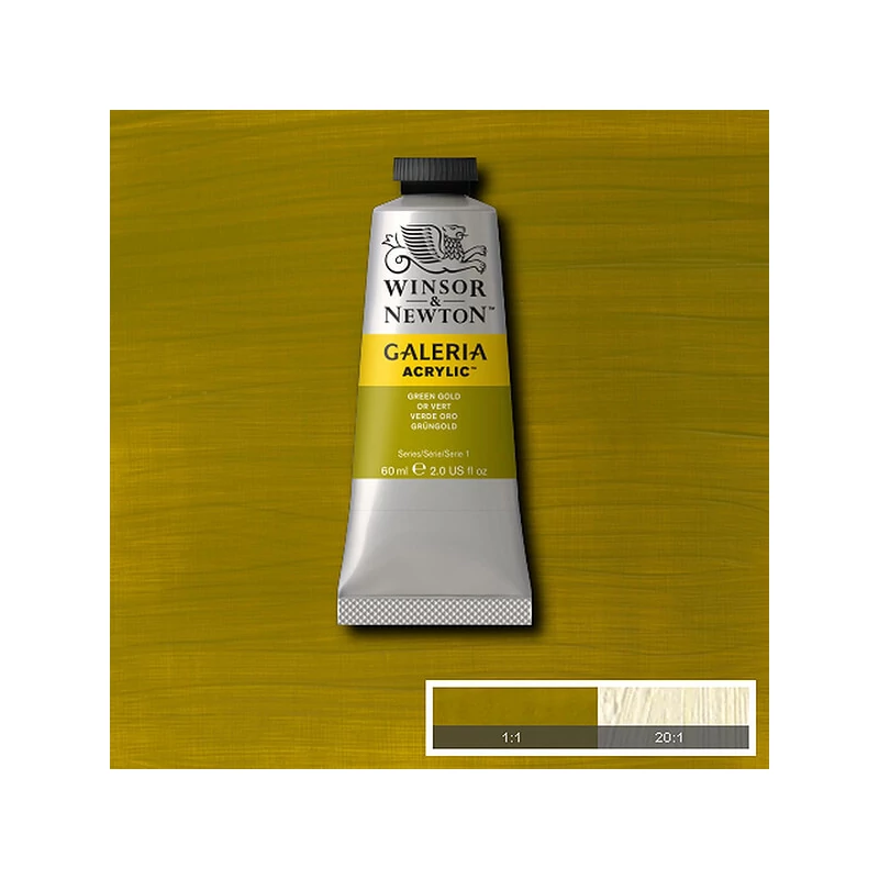 Winsor&Newton Galeria akrilfesték, 60 ml - 294, green gold