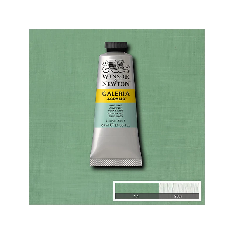 Winsor&Newton Galeria akrilfesték, 60 ml - 435, pale olive