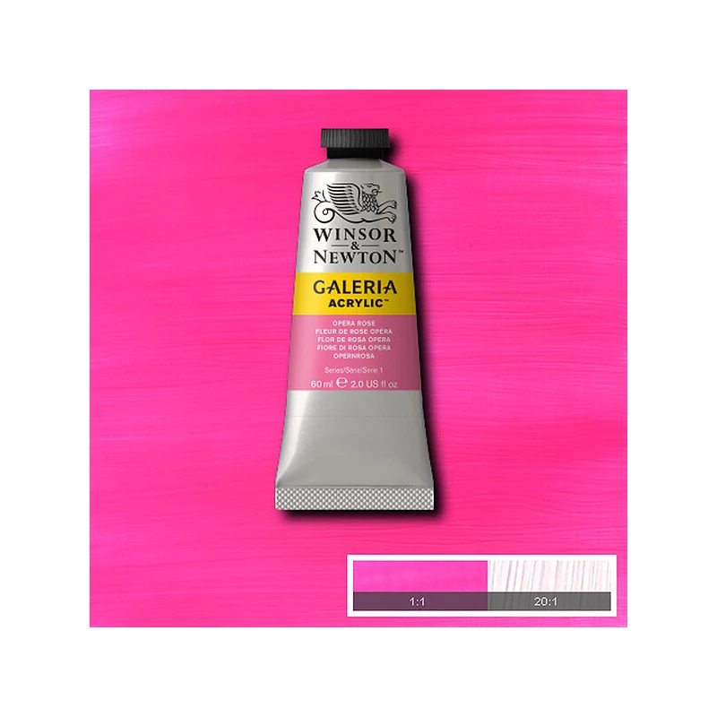 Winsor&Newton Galeria akrilfesték, 60 ml - 448, opera rose