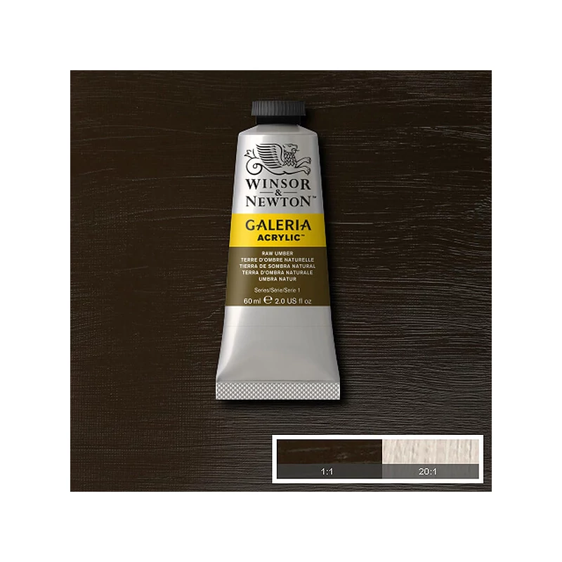 Winsor&Newton Galeria akrilfesték, 60 ml - 554, raw umber