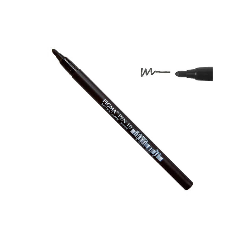 Sakura Pigma Pen filctoll, 10 (0,7 mm) - fekete