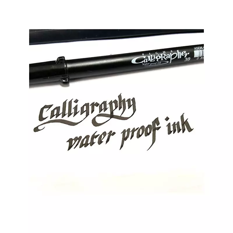 Sakura Pigma Calligrapher filctoll, 20 - fekete
