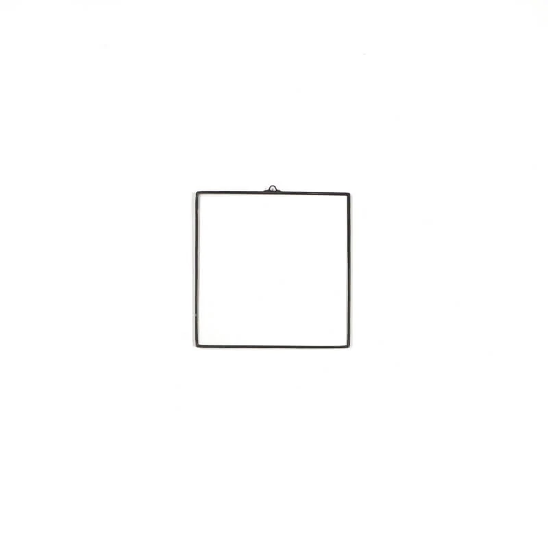 Üveglap ólomkerettel, szögletes - 10x10 cm