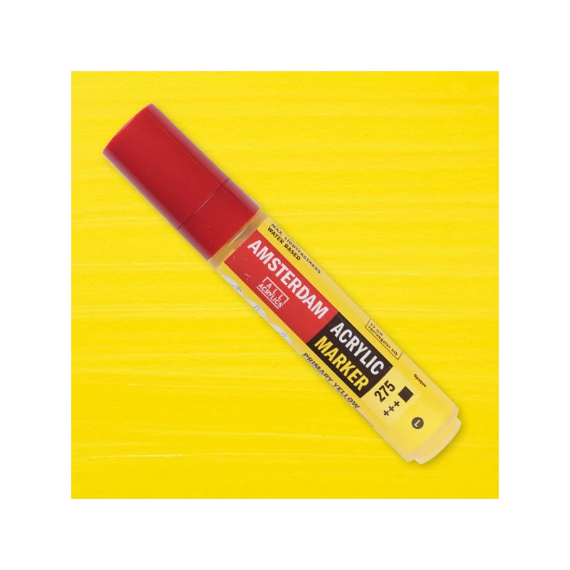 Talens Amsterdam akril filctoll, L, 275 - primary yellow