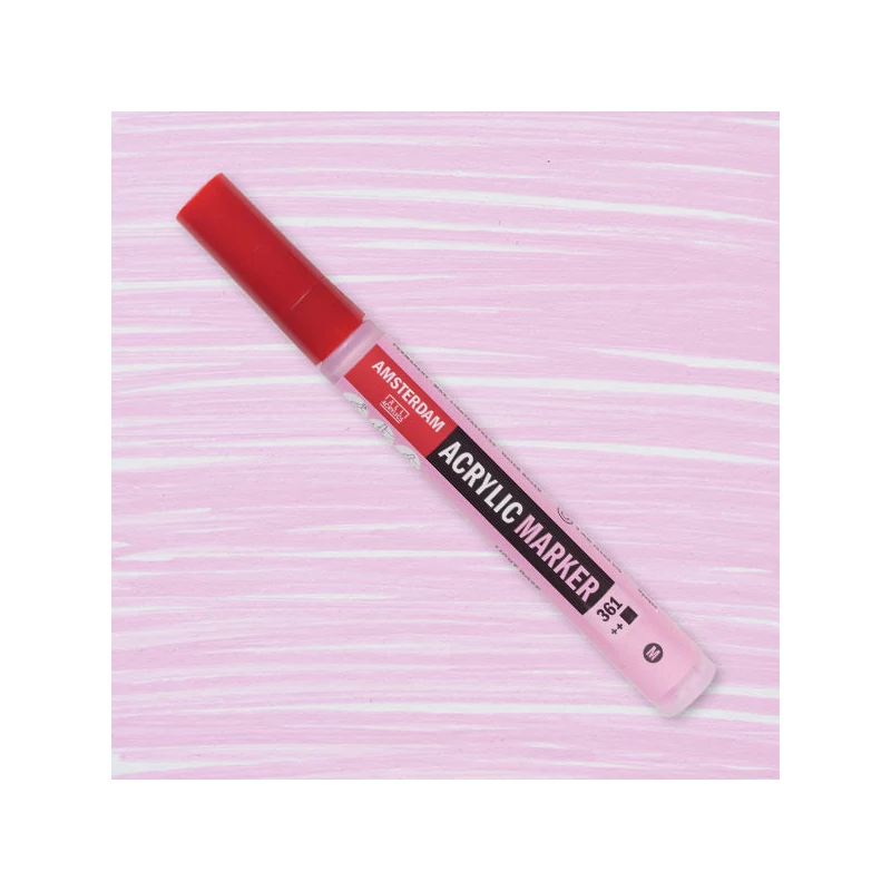 Talens Amsterdam akril filctoll, M, 361 - light rose
