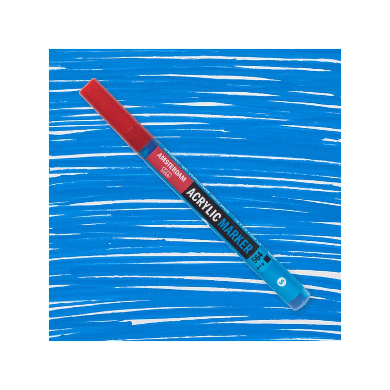 Talens Amsterdam akril filctoll, S, 564 - brillant blue