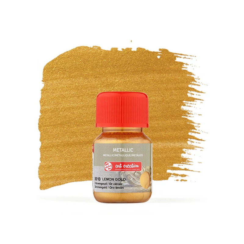 Art Creation Metallic akrilfesték 30 ml - 8010 aranysárga Lemon gold