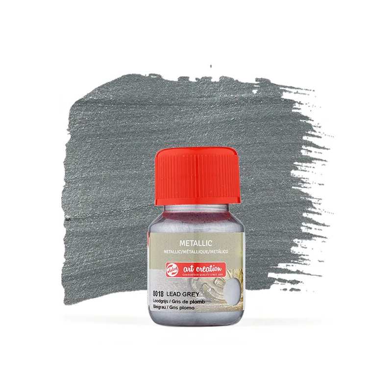 Art Creation Metallic akrilfesték 30 ml - 8018 ólomszürke Lead grey