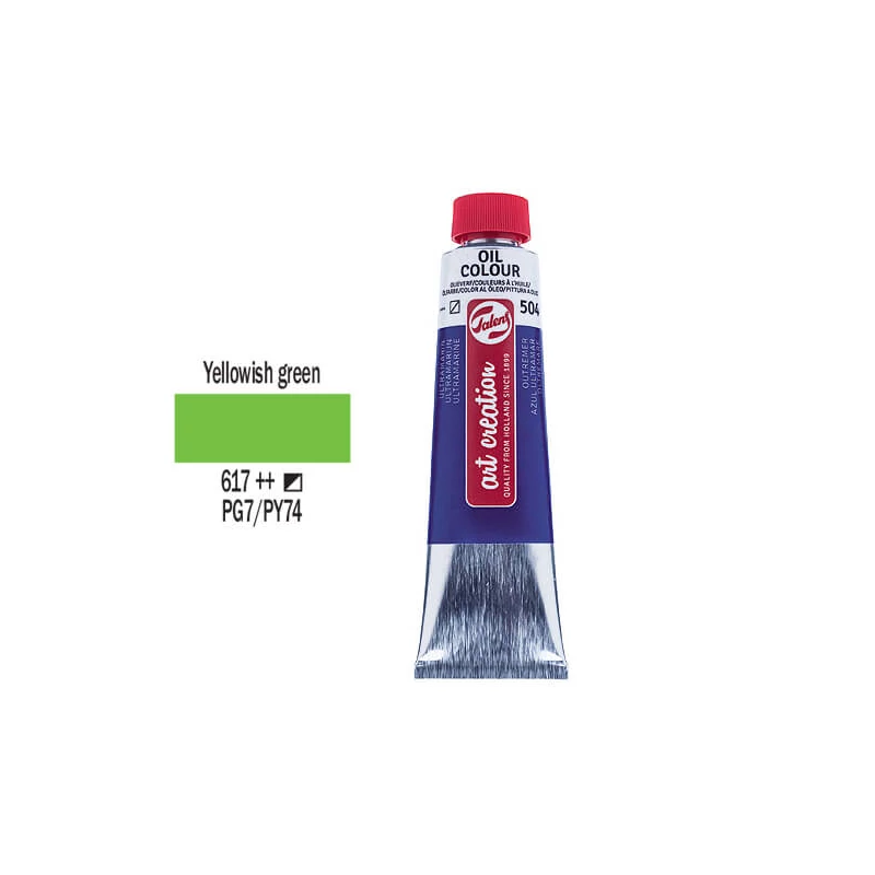 Talens Art Creation olajfesték, 40 ml - 617, Yellowish green