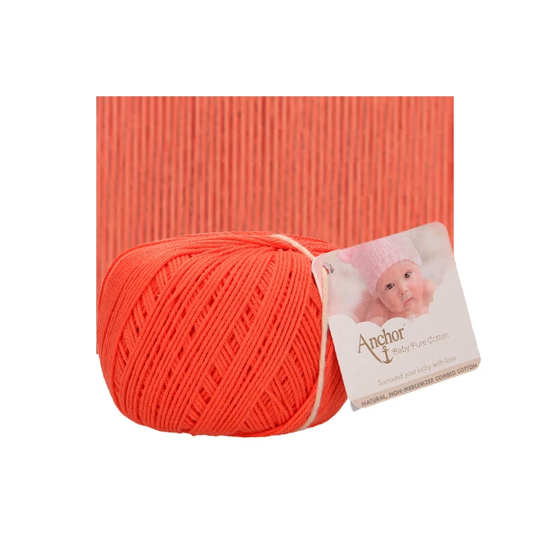 Horgolófonal, Baby Pure Cotton, 50 g, 00180 korall