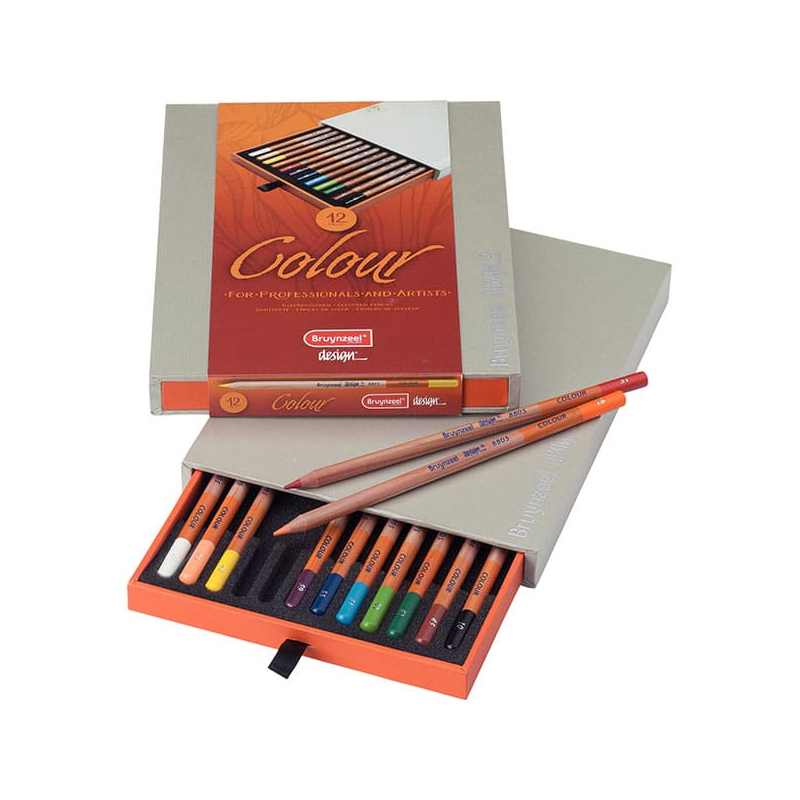 Bruynzeel Design színesceruza készlet - 12 db